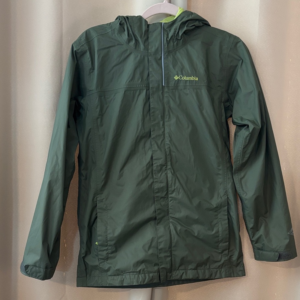 Columbia Green Kids Raincoat